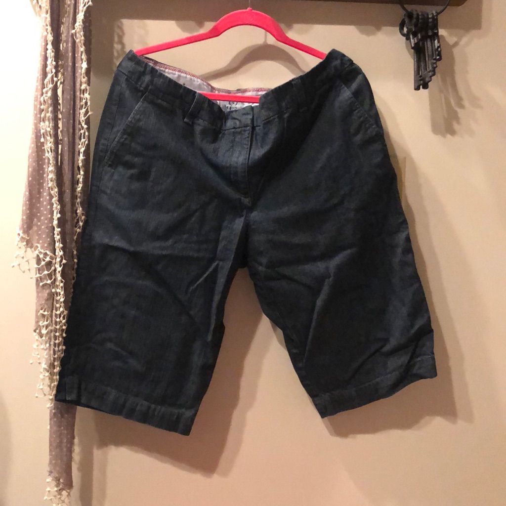 Denim Bermuda Trousers Size 16